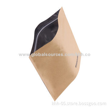 Foil lined stand up kraft paper bags